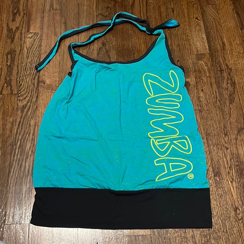 Zumba bubble halter top